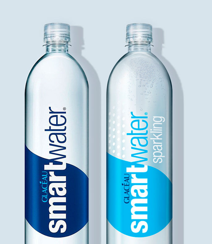 que hay en la botella smartwater