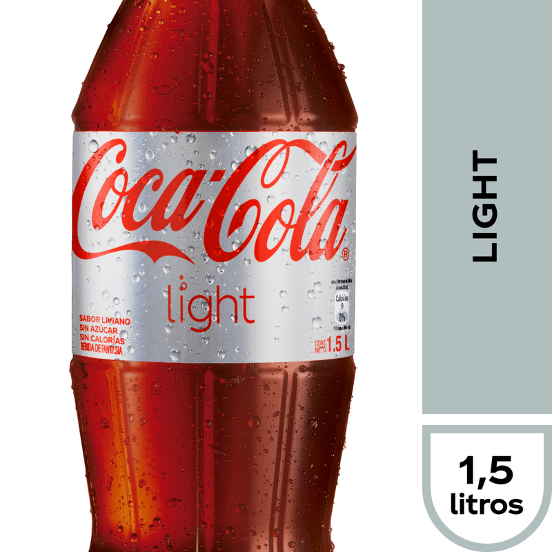 Coca Cola Zero Sin Cafeina 1.5 litros