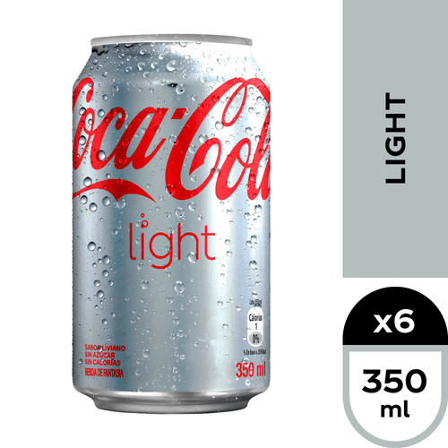 Coca-Cola Light 6 x 350 ml.