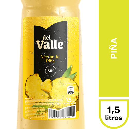 Del Valle Piña 1,5 lt.