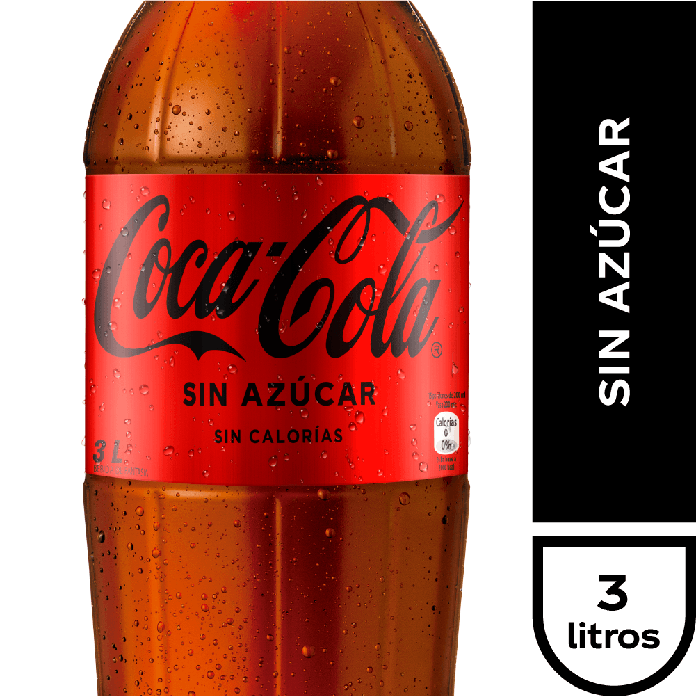 Coca-Cola Sin Azúcar 3,0 lt. - miCoca-Cola.cl