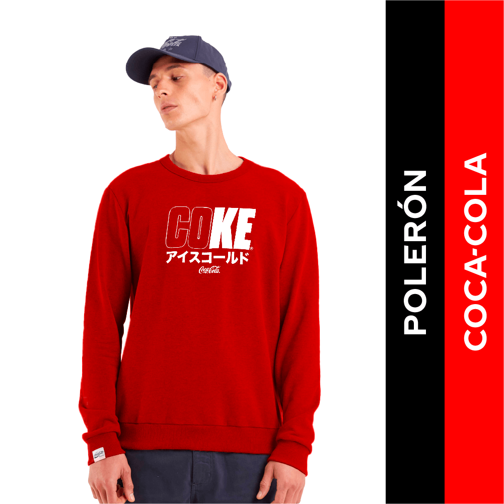 Polerón "Coke Rojo"