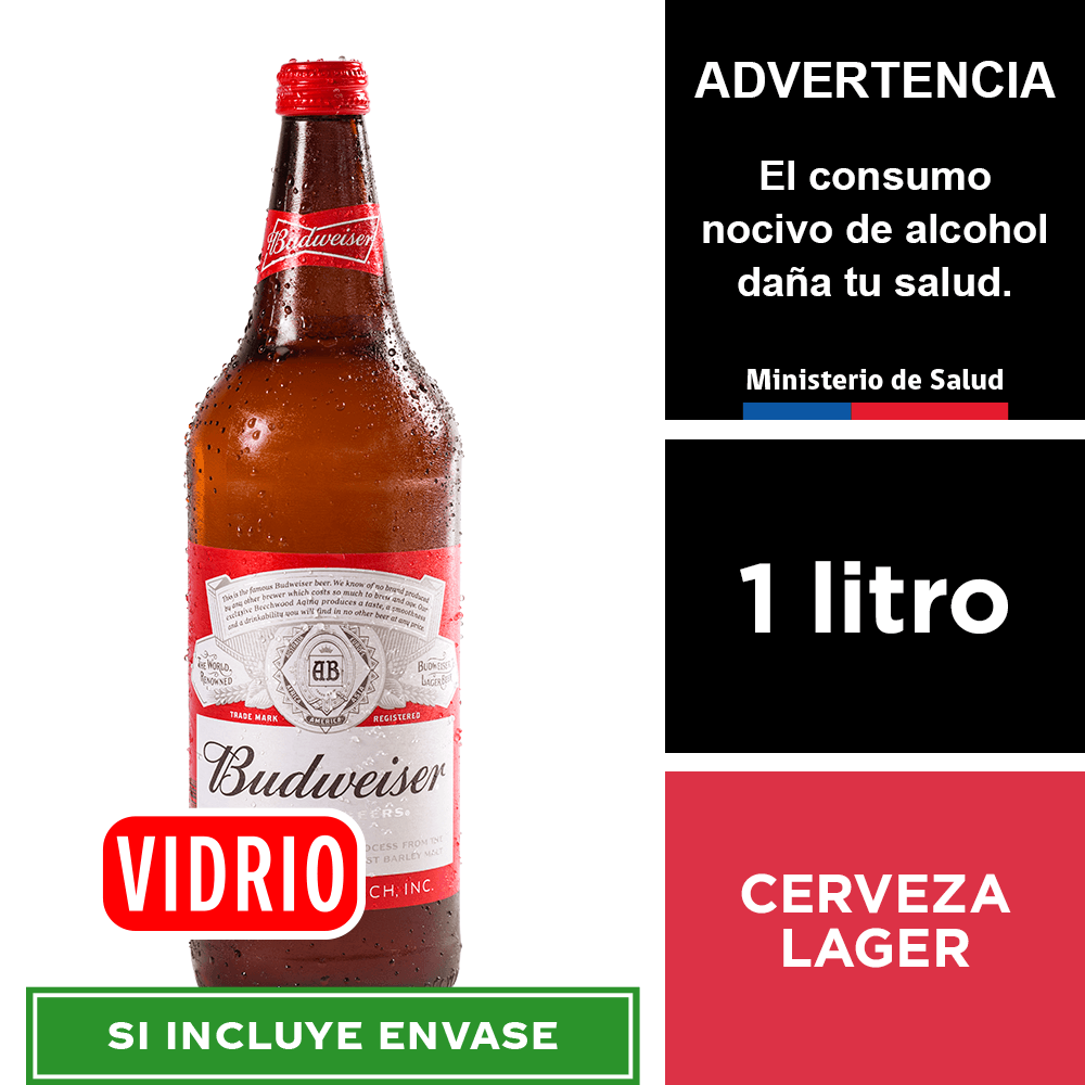 Starter Kit Budweiser 1,0 lt.