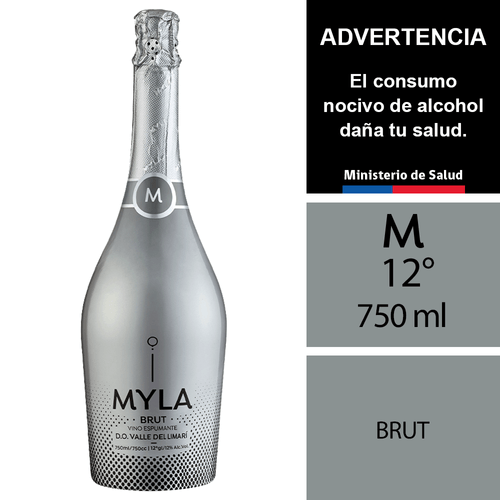 Espumante Myla Brut  12° 750 ml.