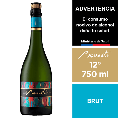 Espumante Amaranta Brut 750 ml.
