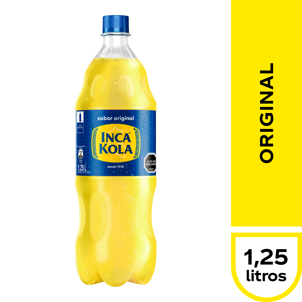 Inca Kola 1,25 lt. - miCoca-Cola.cl