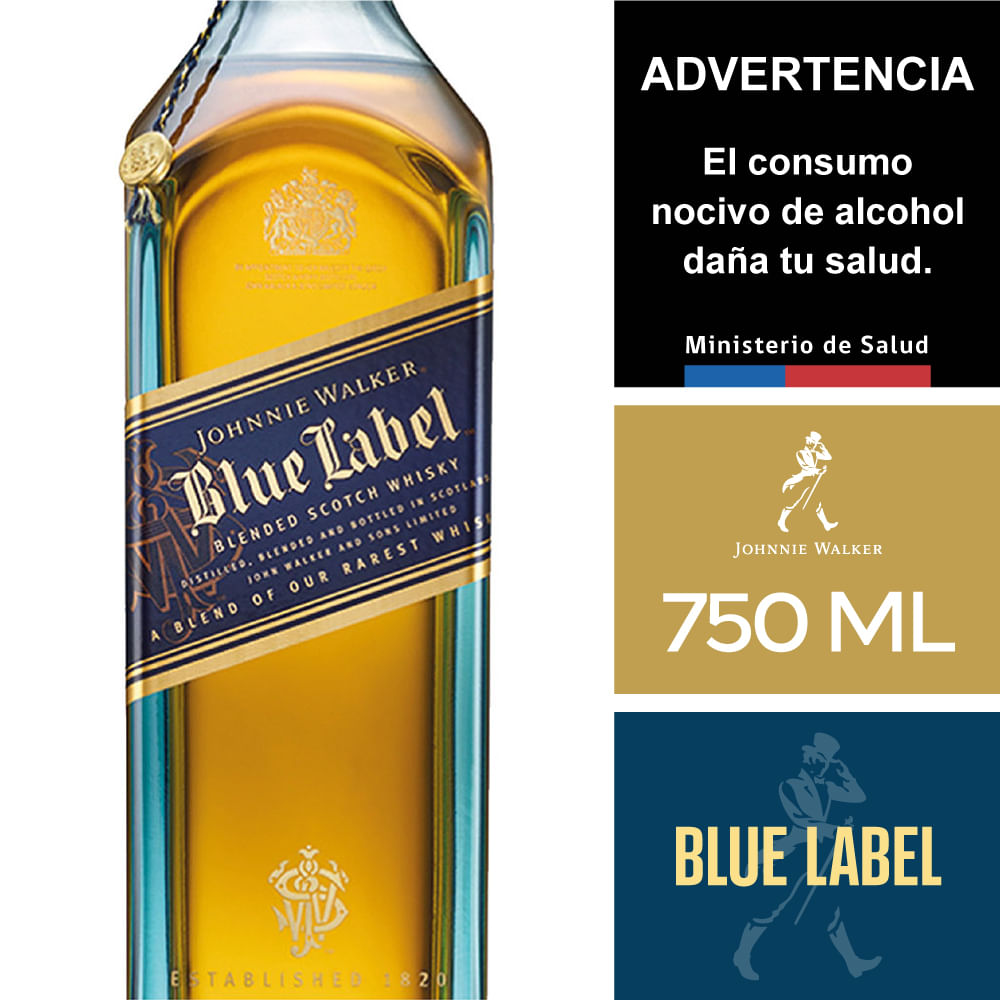Johnnie Walker Blue Label 750 ml. | miCoca-Cola.cl - miCoca-Cola.cl