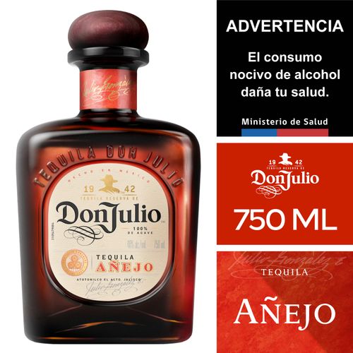 Tequila Don Julio Añejo 750 ml.