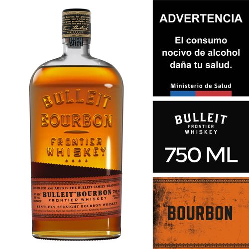 Whisky Bulleit Bourbon 750 ml.