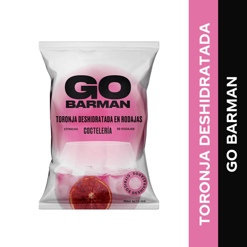 Blister Cítrico Toronja Deshidratada- Go Barman