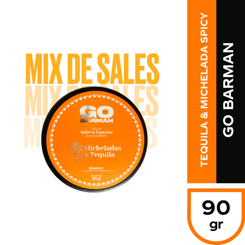 Mix de sales para Coctelería: Tequila & Michelada Spicy - Go Barman