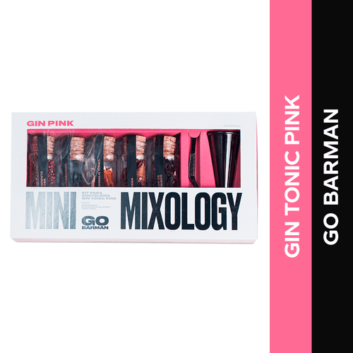 Mini Mixology Gin Tonic Pink - Go Barman