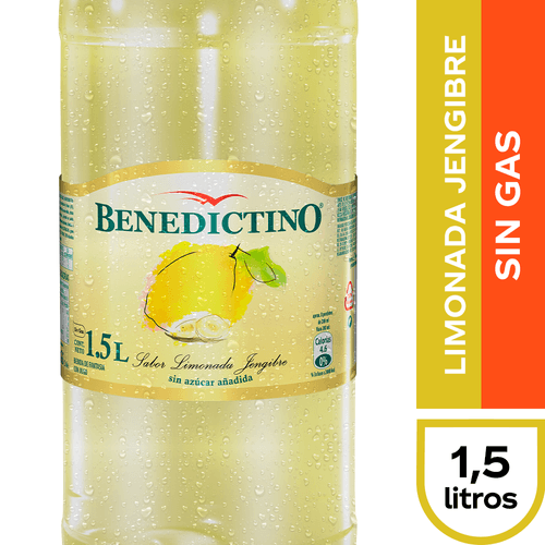 Benedictino Limonada Jengibre 1,5 lt.