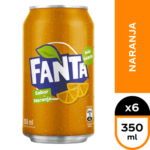 Fanta 6 x 350 ml.