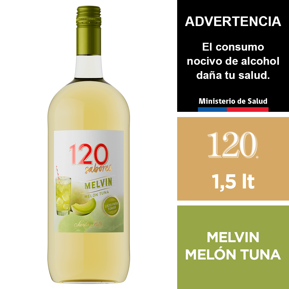 Vino 120 Melvin Melón Tuna 1,5 lt.