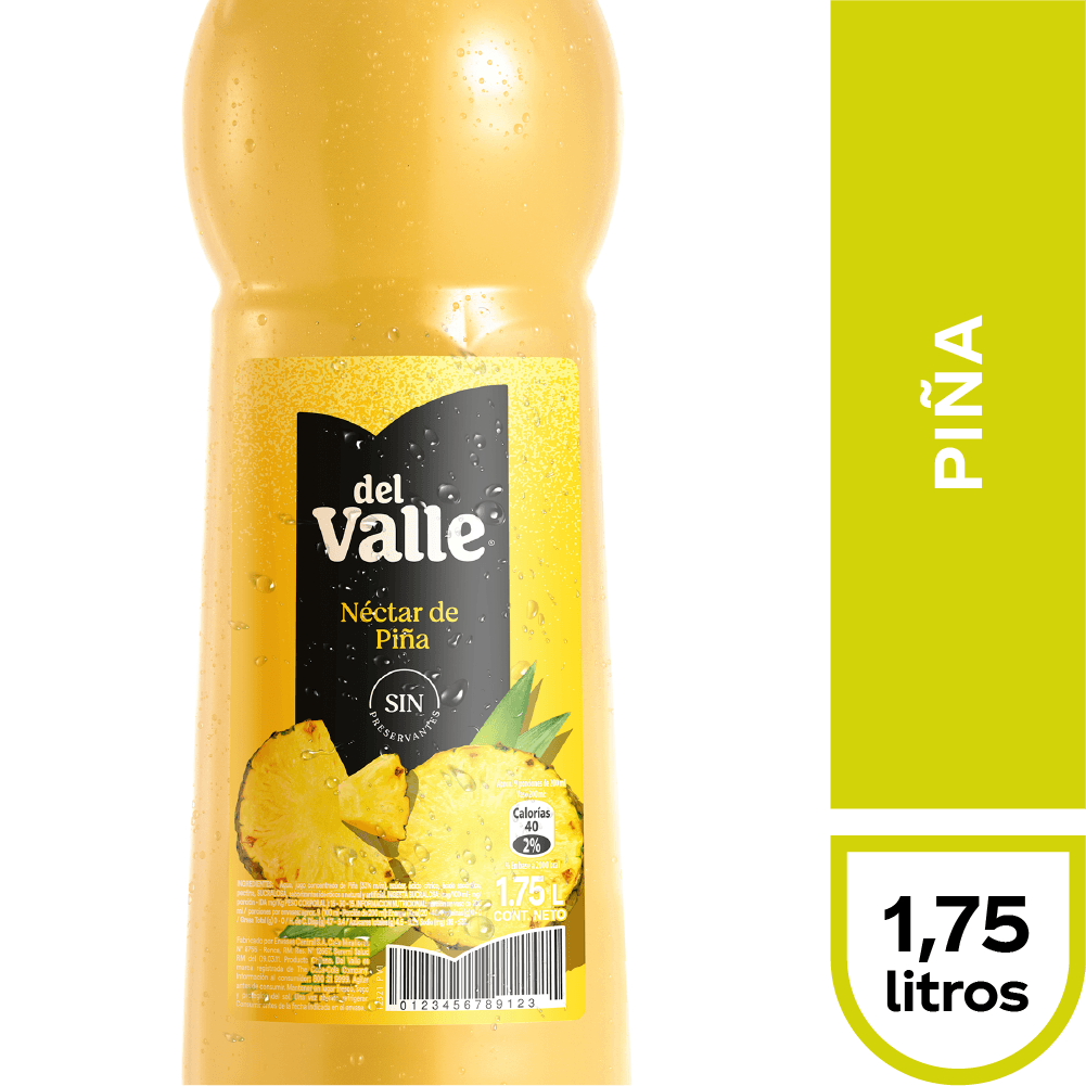Del Valle Piña 1,75 lt.