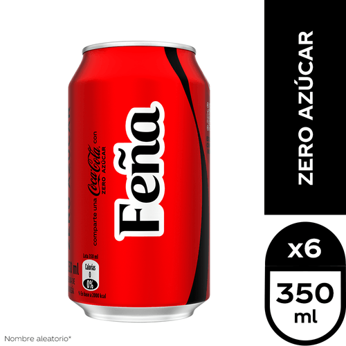 Coca-Cola Zero Azúcar 6 x 350 ml