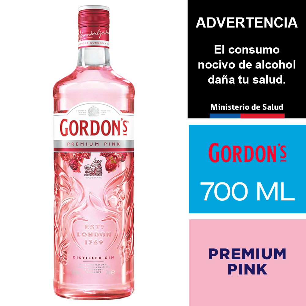 Gin Gordon´s Pink 700 ml