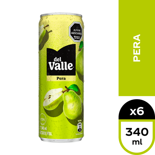 Néctar del Valle Pera 6 x 340 ml.