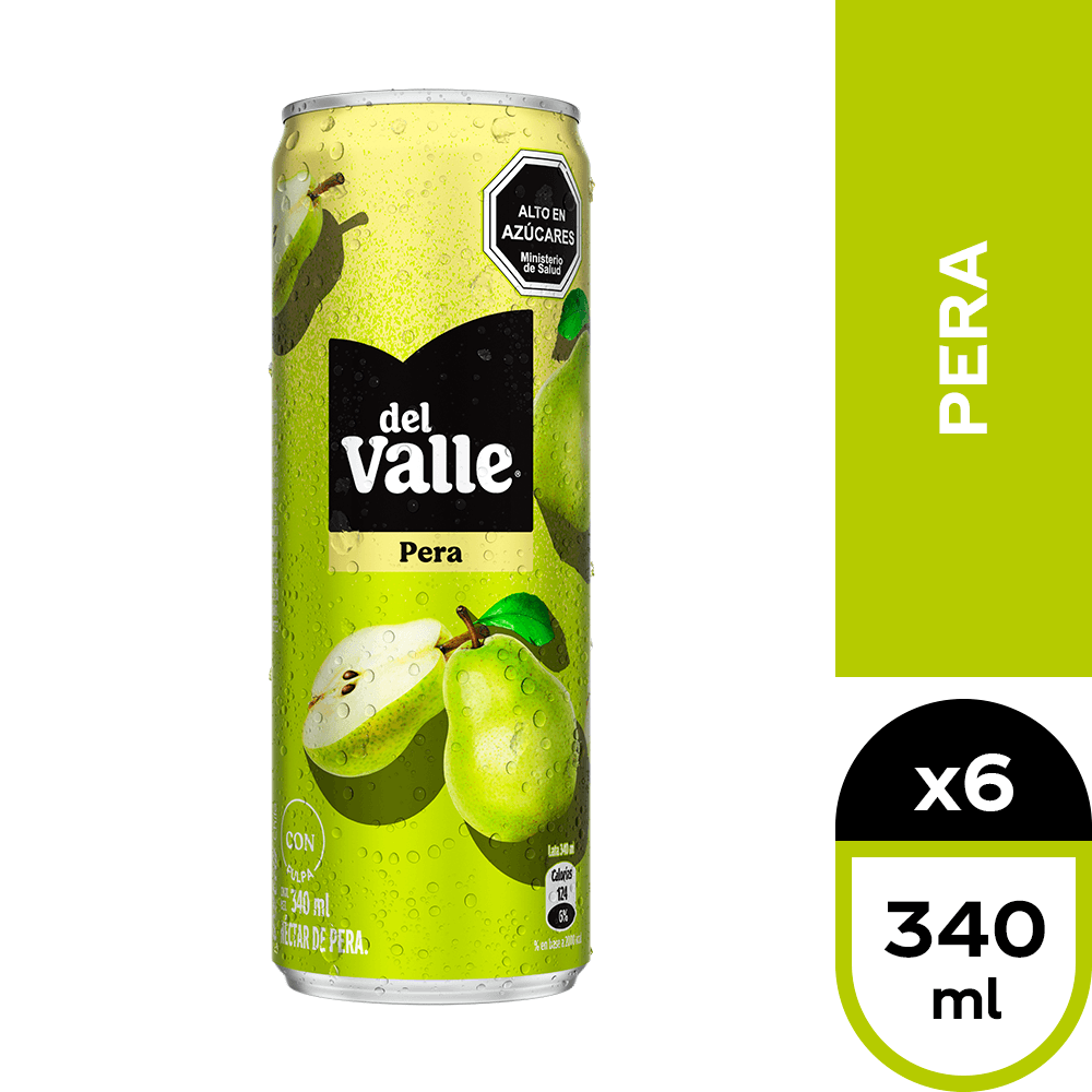 Néctar del Valle Pera 6 x 340 ml.