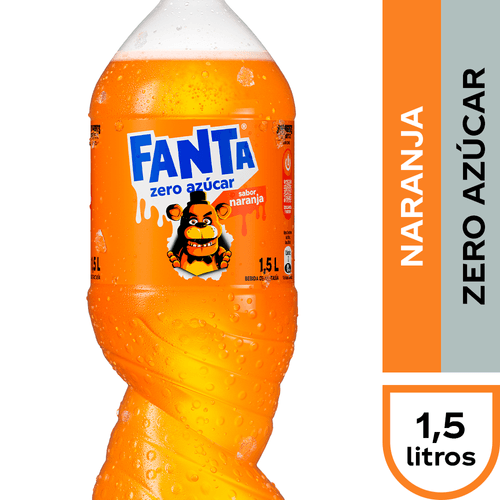 Fanta Zero Azucar 1,5 lt.