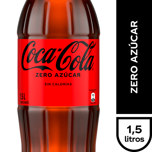 Coca-Cola Zero Azúcar 1,5 lt.