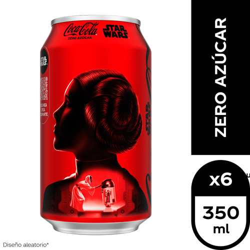 Coca-Cola Zero Azúcar 6 x 350 ml