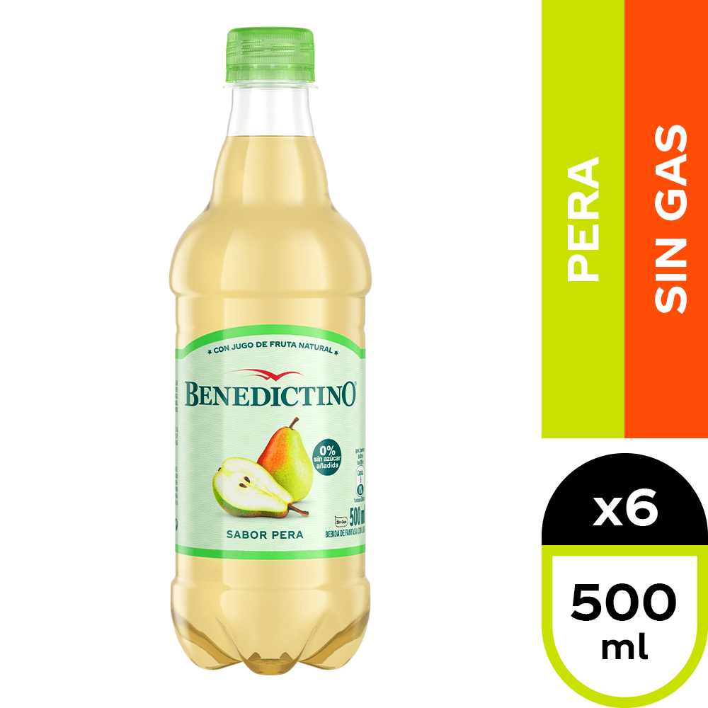 Benedictino Pera 6 X 500 ml.