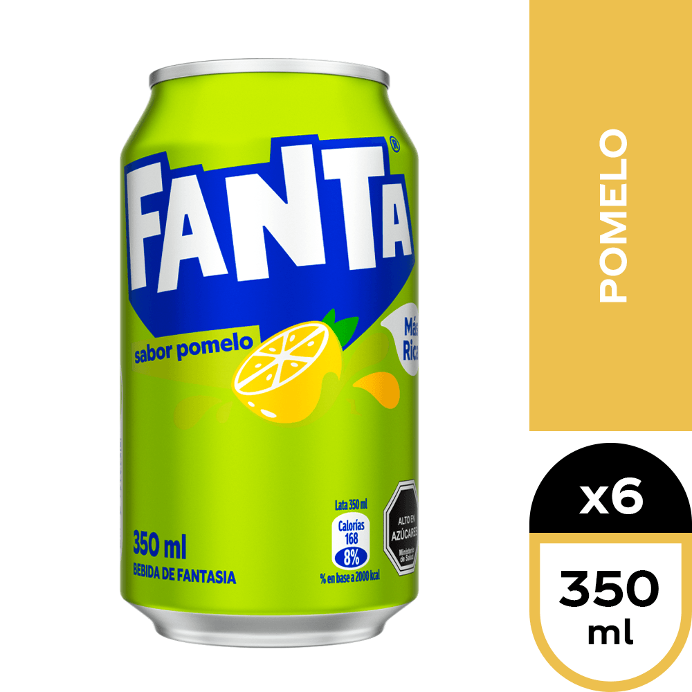 Fanta Pomelo 6 x 350 ml.