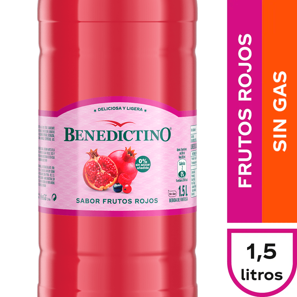 Benedictino Frutos rojos 1,5 lt.