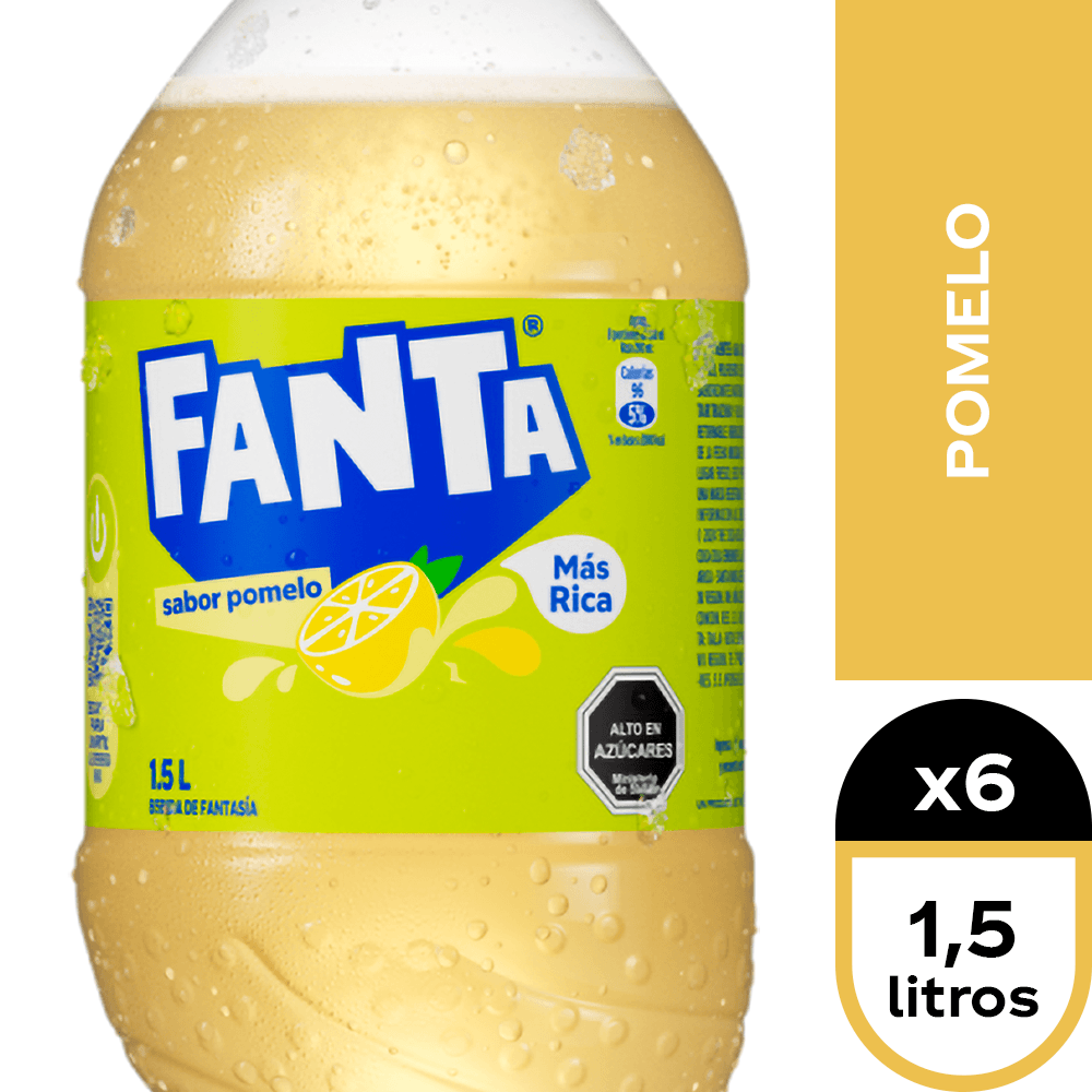 Fanta Pomelo 6 x 1,5 lt
