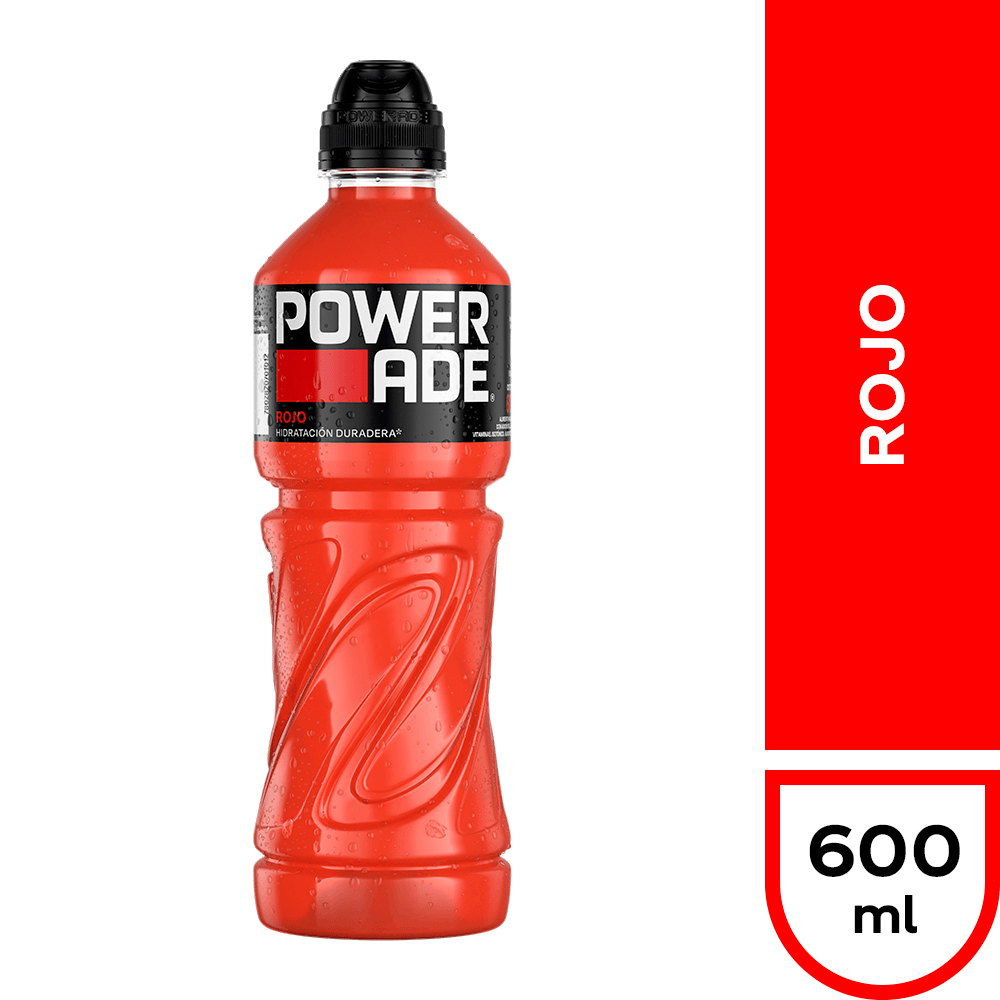 Powerade Rojo 600 ml.