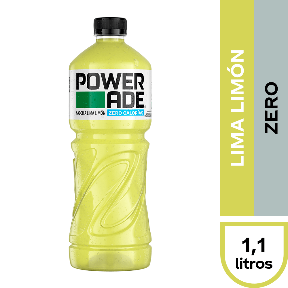 Powerade Zero Lima Limón 1,1 lt.